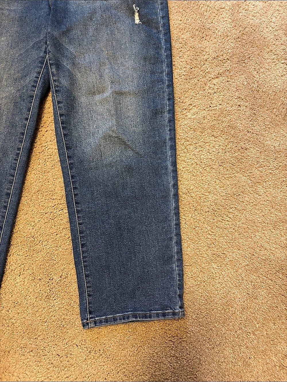 SONOMA Straight Crop Straight Leg Jeans Blue Waist 12 - Picture 8 of 11
